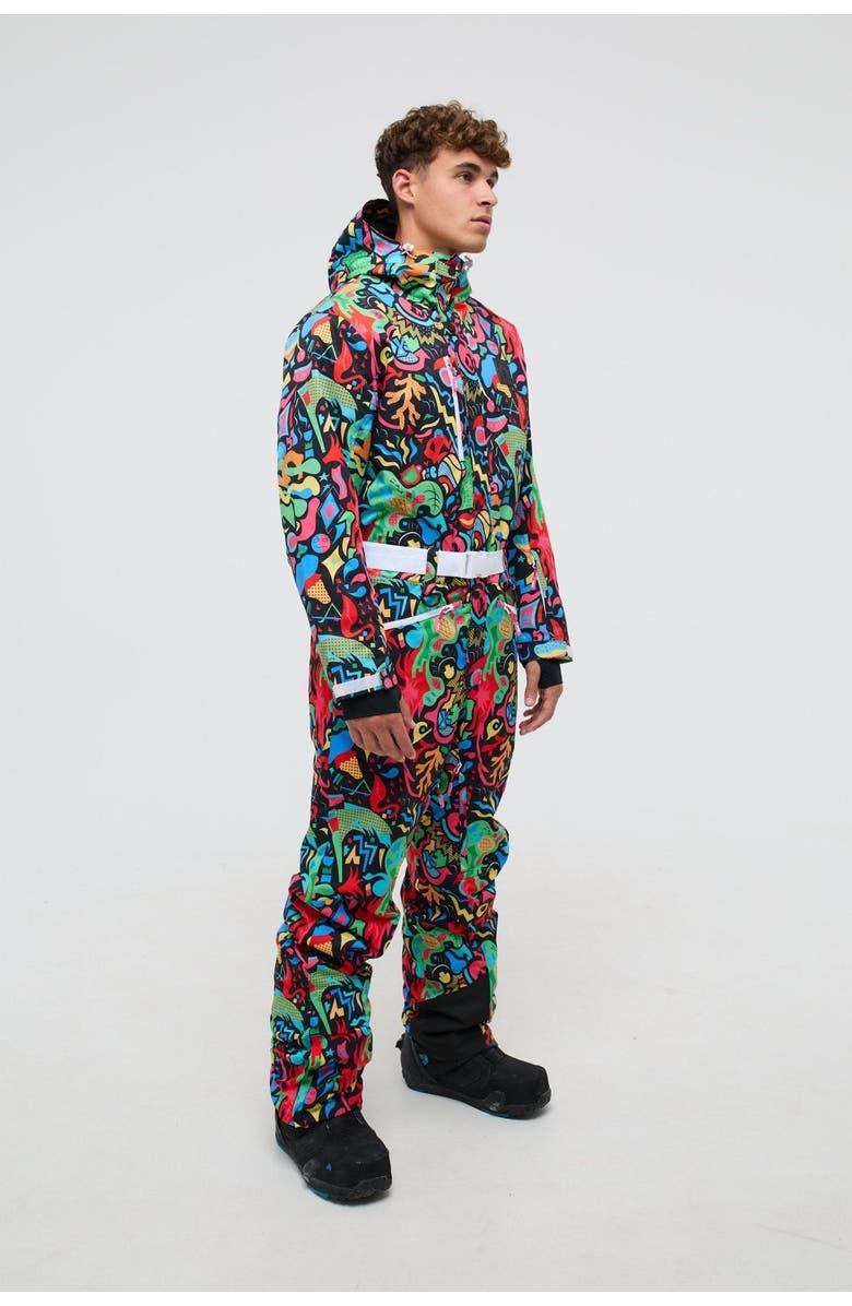 OOSC Stairway to Heaven Ski Suit - Men's, Alternate, color, Multi-Colour