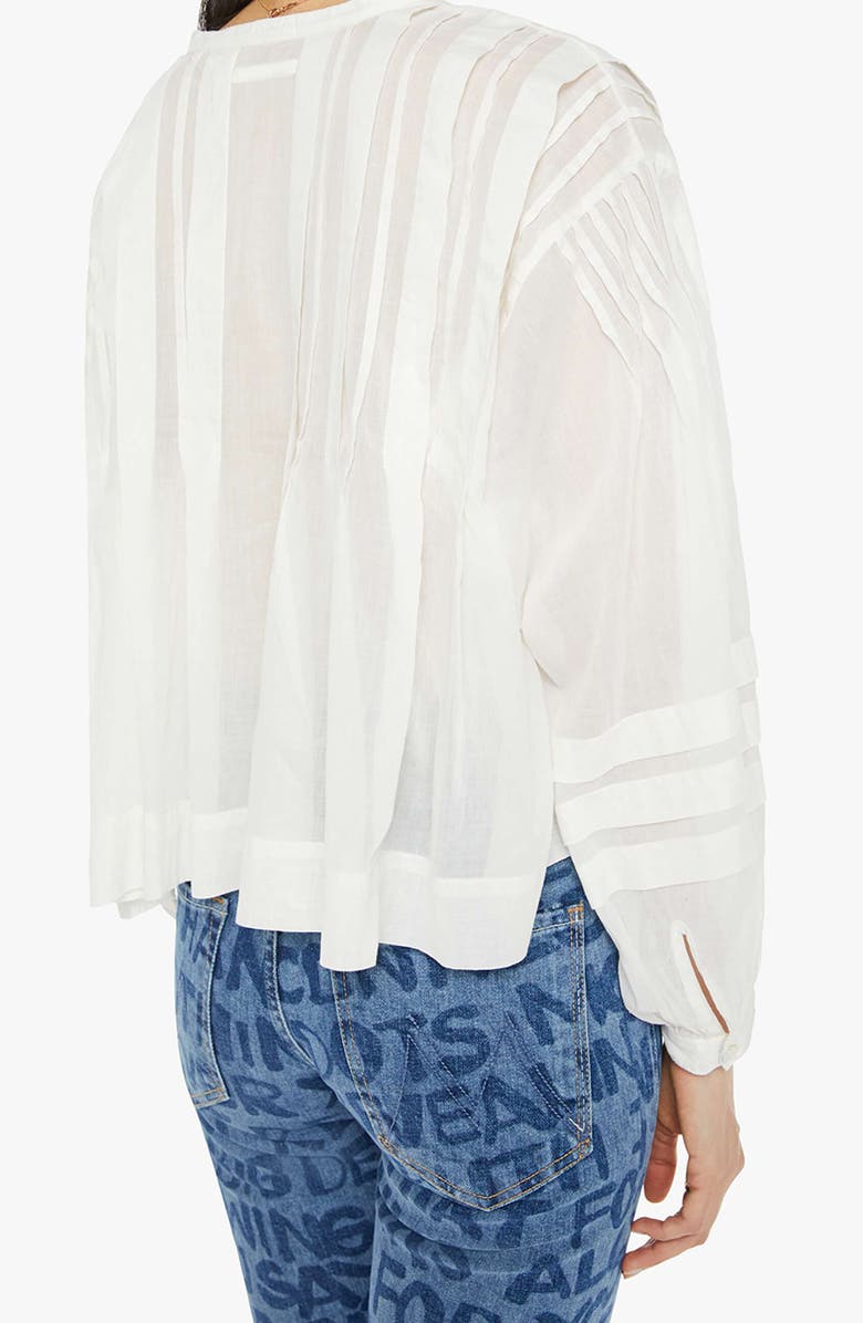 MOTHER The Straight Shooter Cotton Top, Alternate, color,