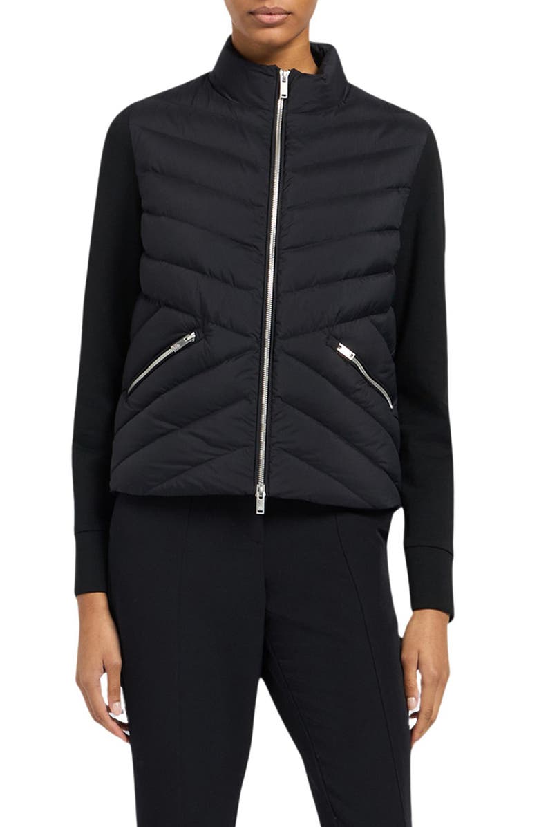 Moose Knuckles Beaconsfield Mixed Media Down Jacket, Main, color, 