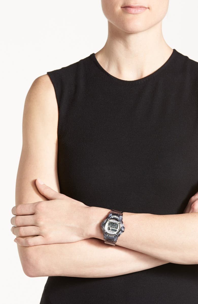 G-SHOCK BABY-G Baby-G Jelly Watch, 46mm, Alternate, color, 