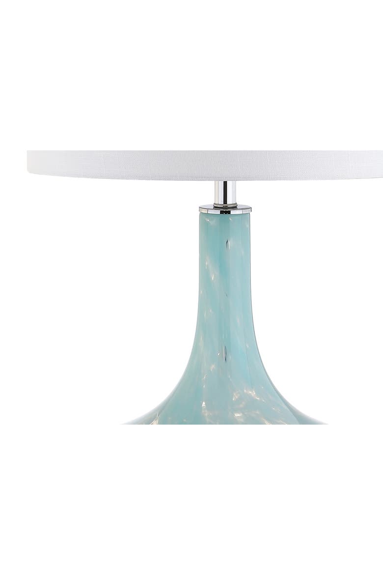 Montreal 29" Glass/Acrylic LED Table Lamp, Ice Blue, Alternate, color, Ice Blue