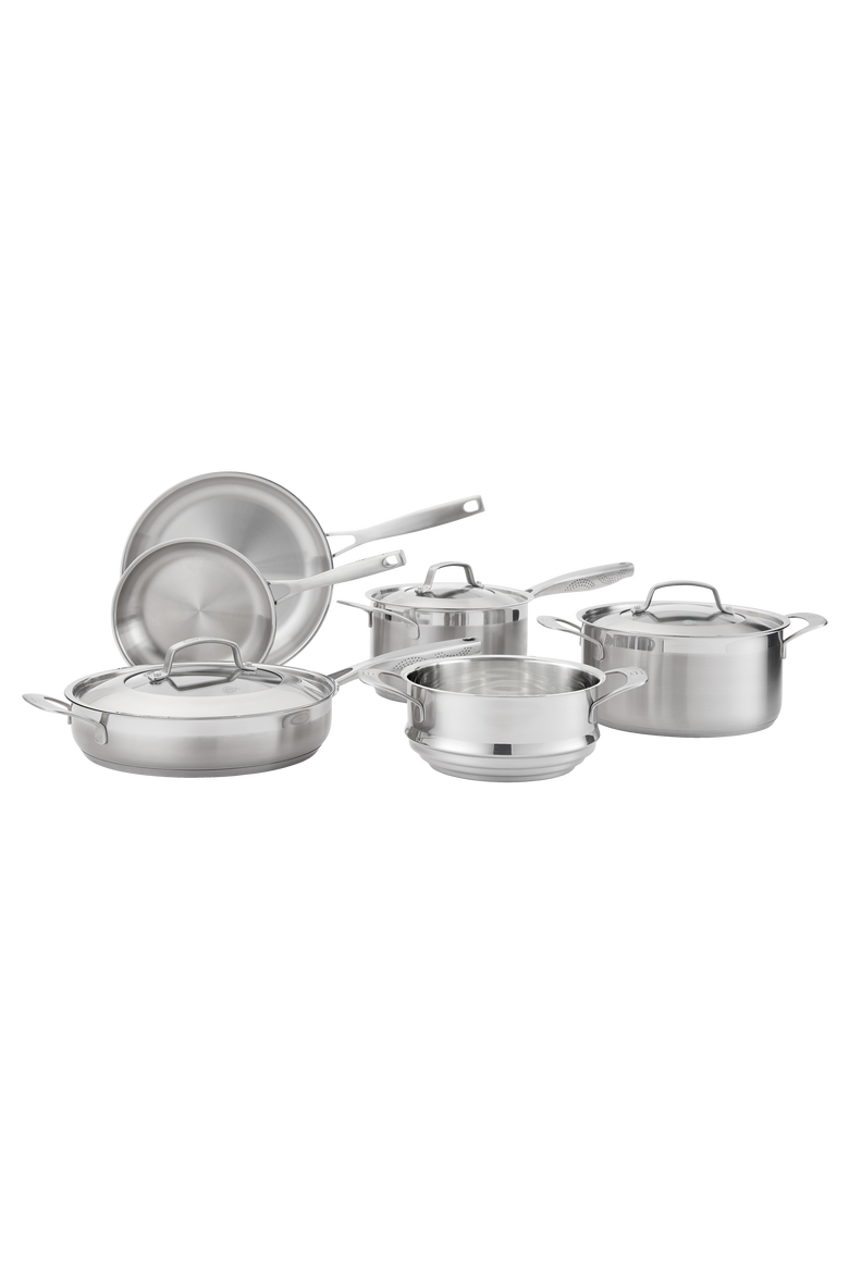 iD3® SS 9-Piece Cookset, Main, color, SILVER