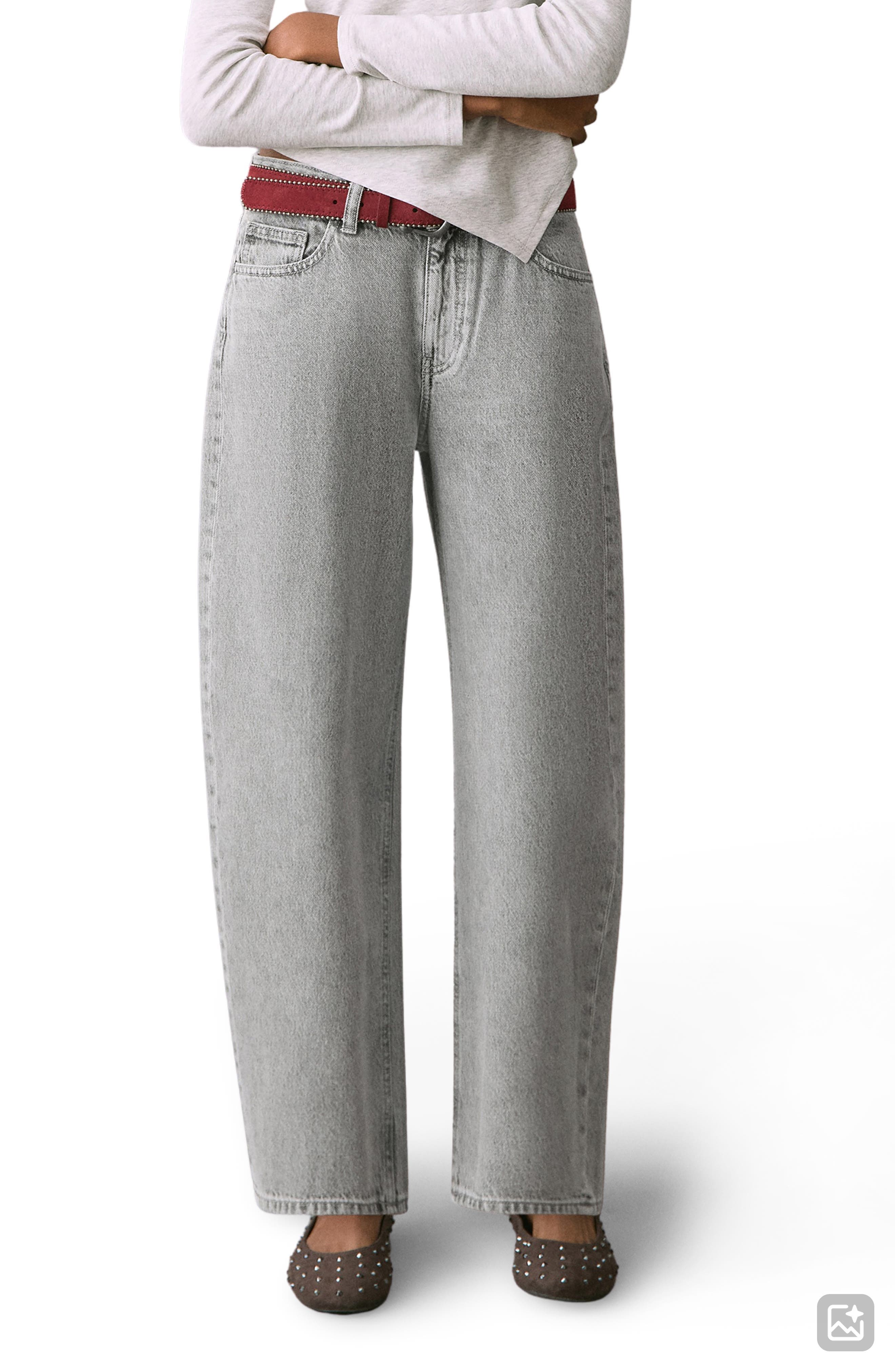 selected LIGHT DENIM GREY