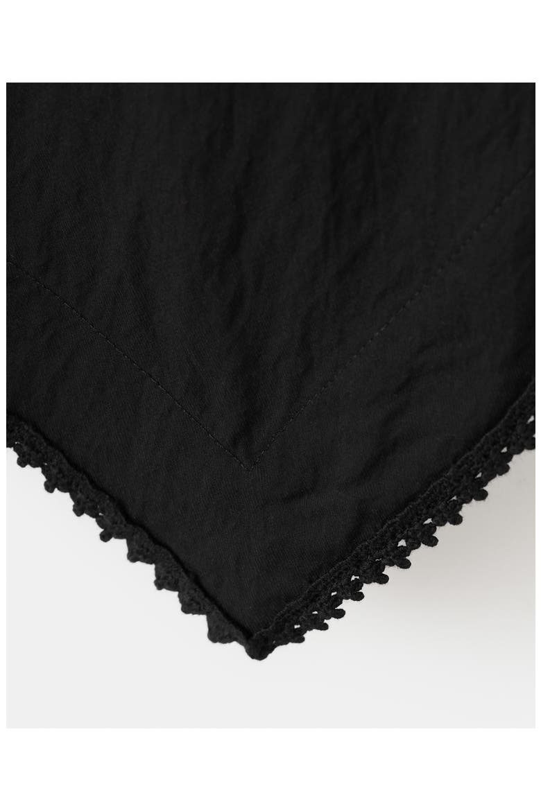 Asymmetrical A-Line Skirt, Alternate, color, BLACK