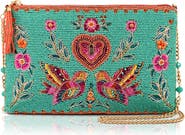 Mary Frances Accessories Two In Love Mini Handbag