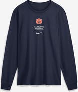 Nike Men's Nike Navy Auburn Tigers 2026 Sideline Dri-FIT Long Sleeve T-Shirt