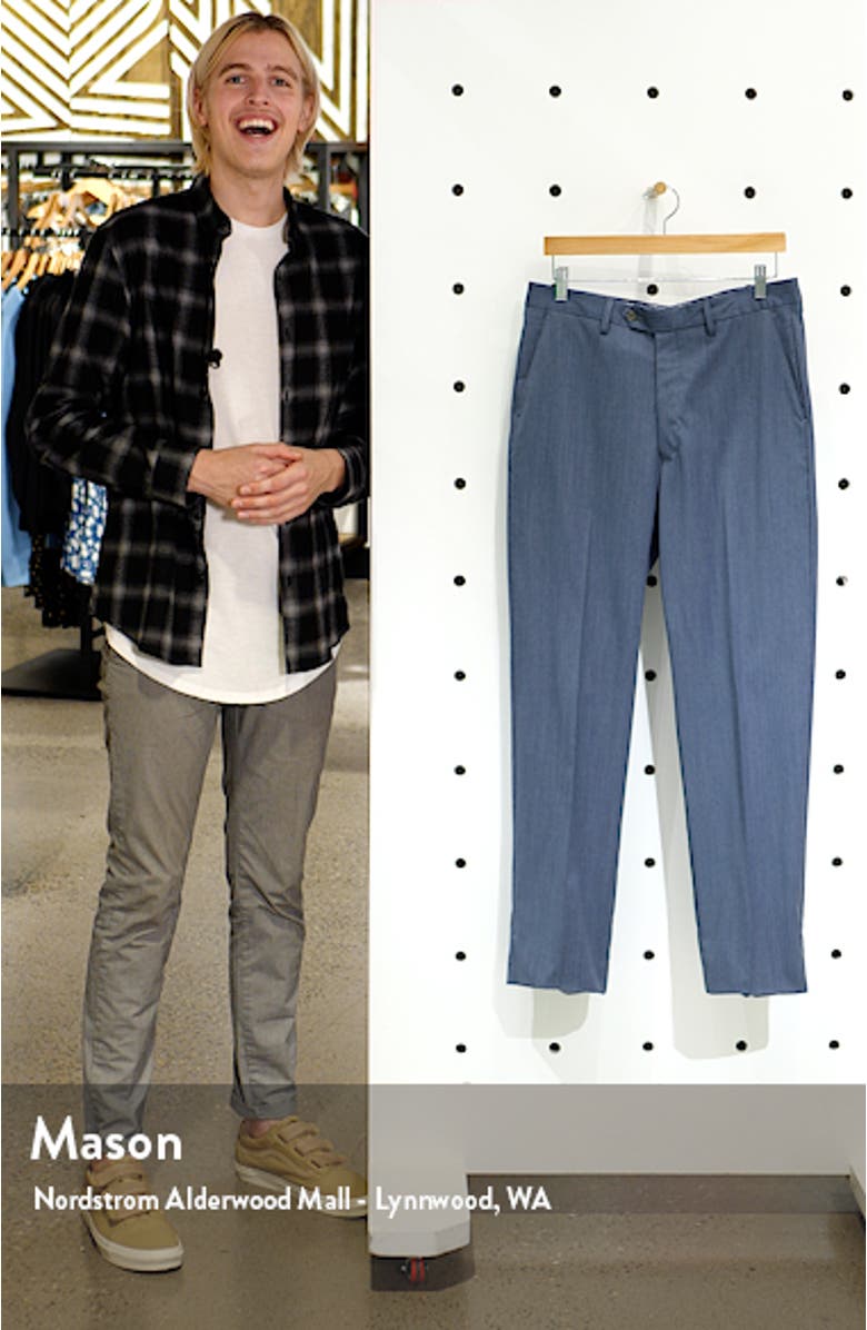 Flat Front Wool Dress Pants, sales video thumbnail