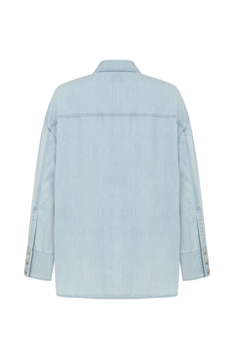 Nocturne Minimal Draped Shirt, Alternate, color, 