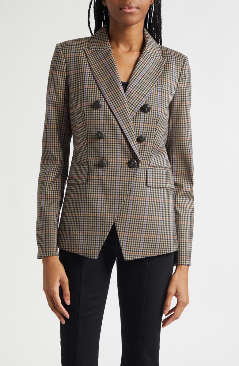 Veronica Beard Miller Dickey Jacket, Alternate, color, Russet Multi