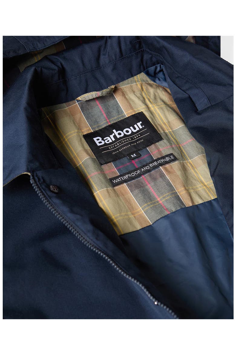 Lorig Waterproof Raincoat, Alternate, color, NAVY