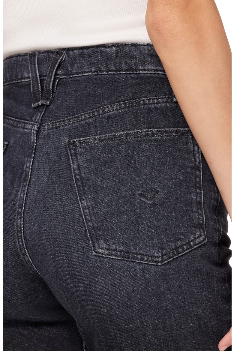 Faye Ultra High Waist Flare Jeans, Alternate, color, ECO BLACK