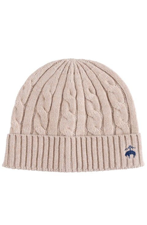 Cashmere Blend Classic Cable Hat