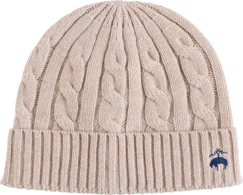 Brooks Brothers Cashmere Blend Classic Cable Hat | Nordstrom display picture 3