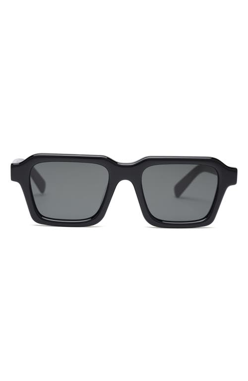 Brain Dead Staunton Post Modern Primitive 51mm Rectangular Sunglasses In Black
