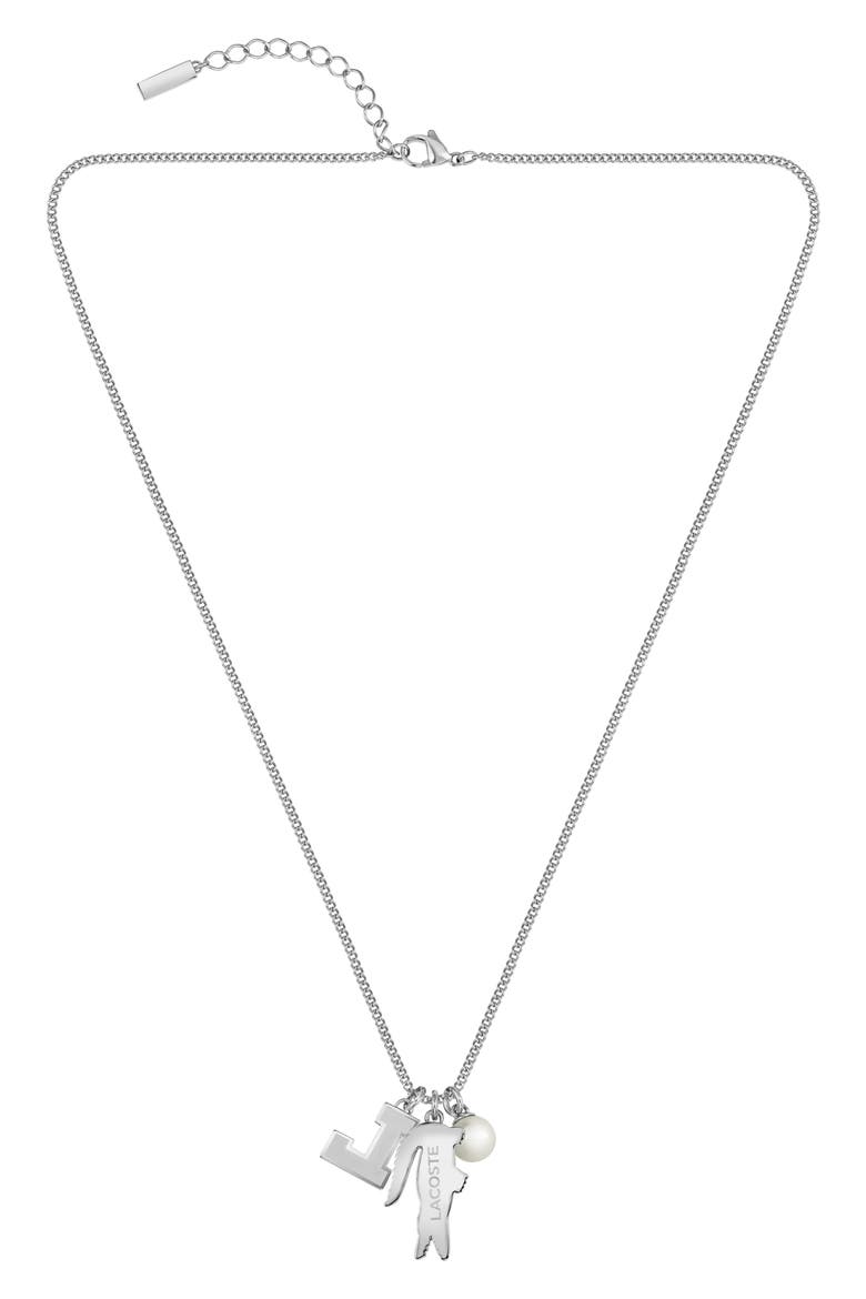Men's Umpire Necklace, Alternate, color, SILVER