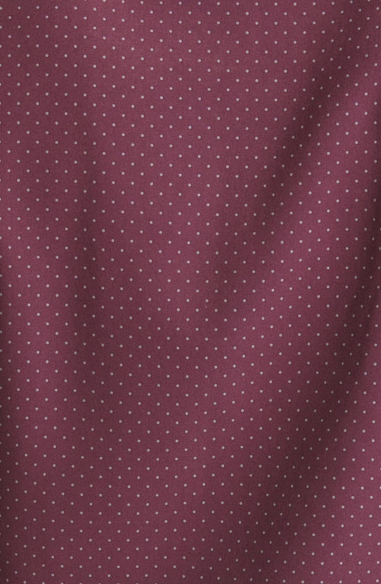 Mizzen+Main Leeward Trim Fit Dot Print Performance Button-Up Shirt, Alternate, color, 