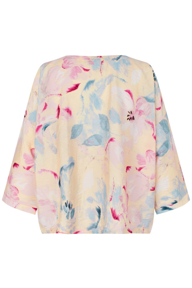 MaBecca Floral Print Blouse, Alternate, color, Primrose