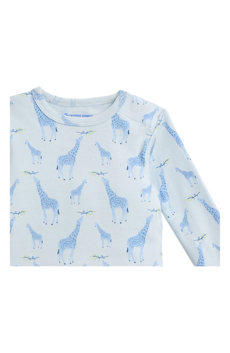 Magnetic Me Kids' Jolie Giraffe Two-Piece Fitted Pajamas, Alternate, color, 