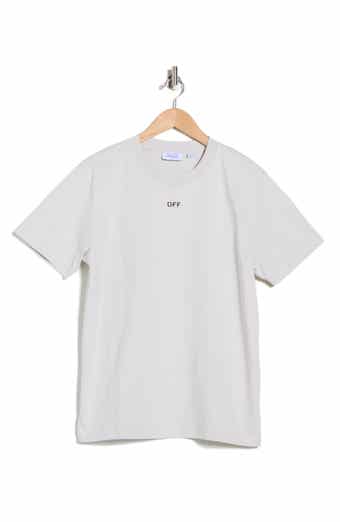 Off-White Slim Fit OFF Stamp Graphic T-Shirt
