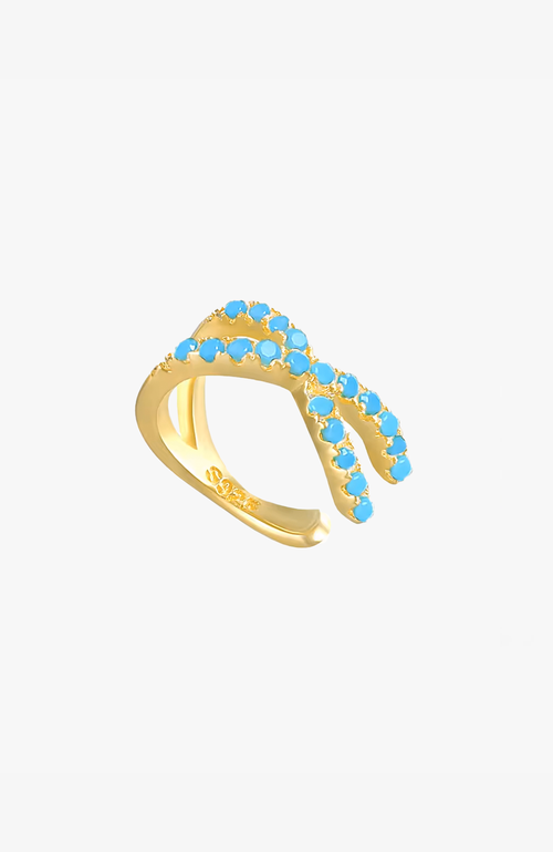 Ben Oni Pave X Ear Cuff