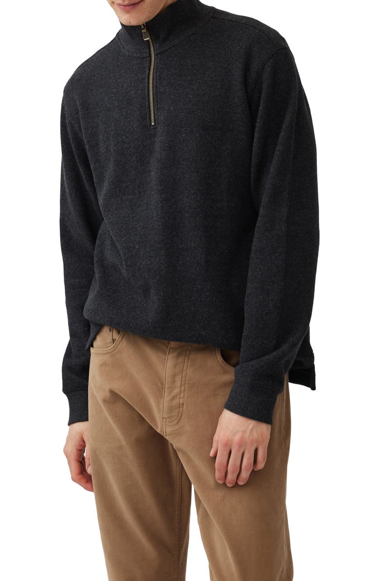 Rodd & Gunn Alton Ave Regular Fit Pullover Sweatshirt, Main, color, Asphalt