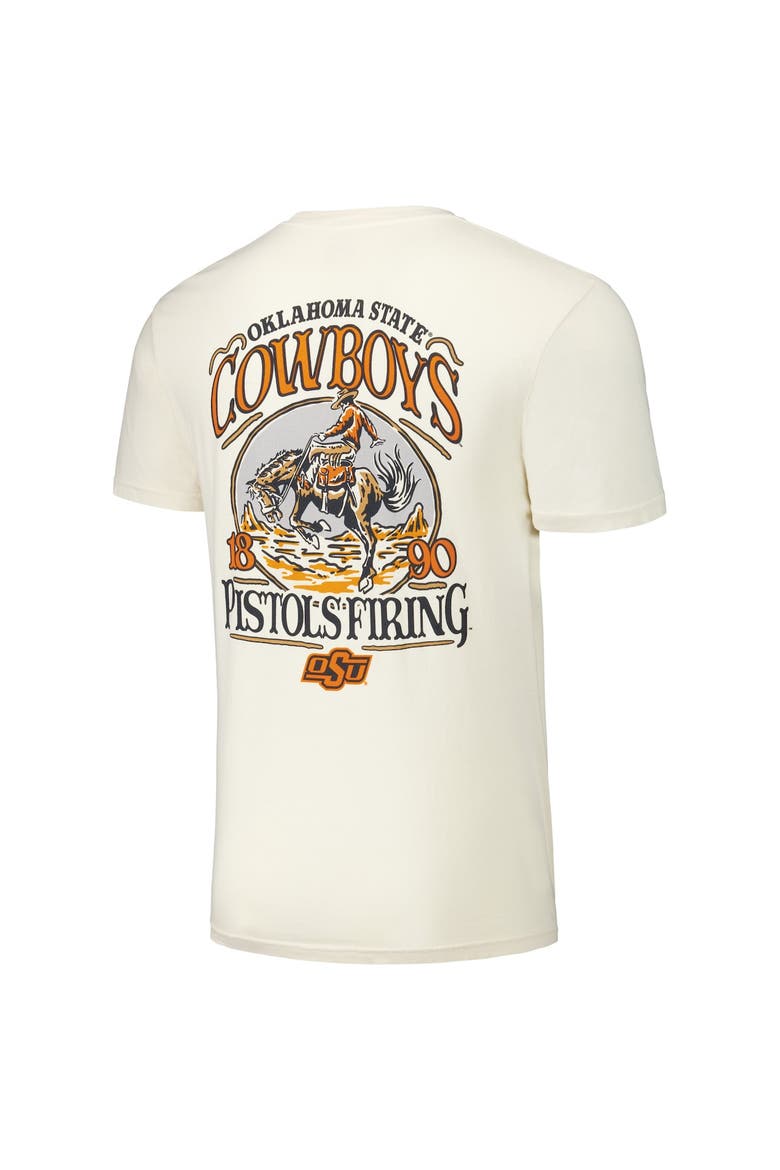 Unisex Natural Oklahoma State Cowboys Hyper Local Western Poster T-Shirt, Alternate, color, Natural