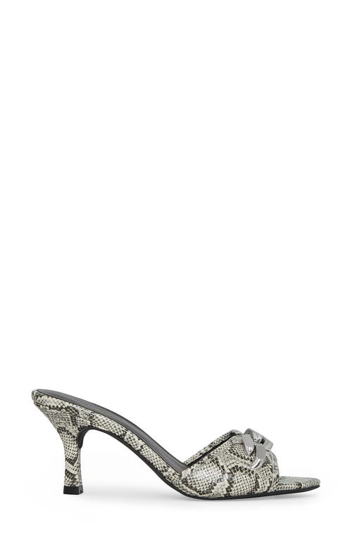 Rebecca Minkoff Chain Leather Mule In Multi
