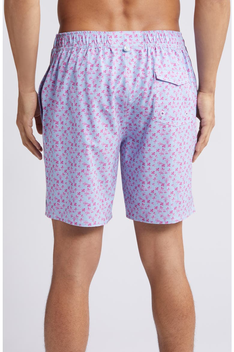 Amalie Floral Swim Trunks, Alternate, color, BAHAMA MAMA