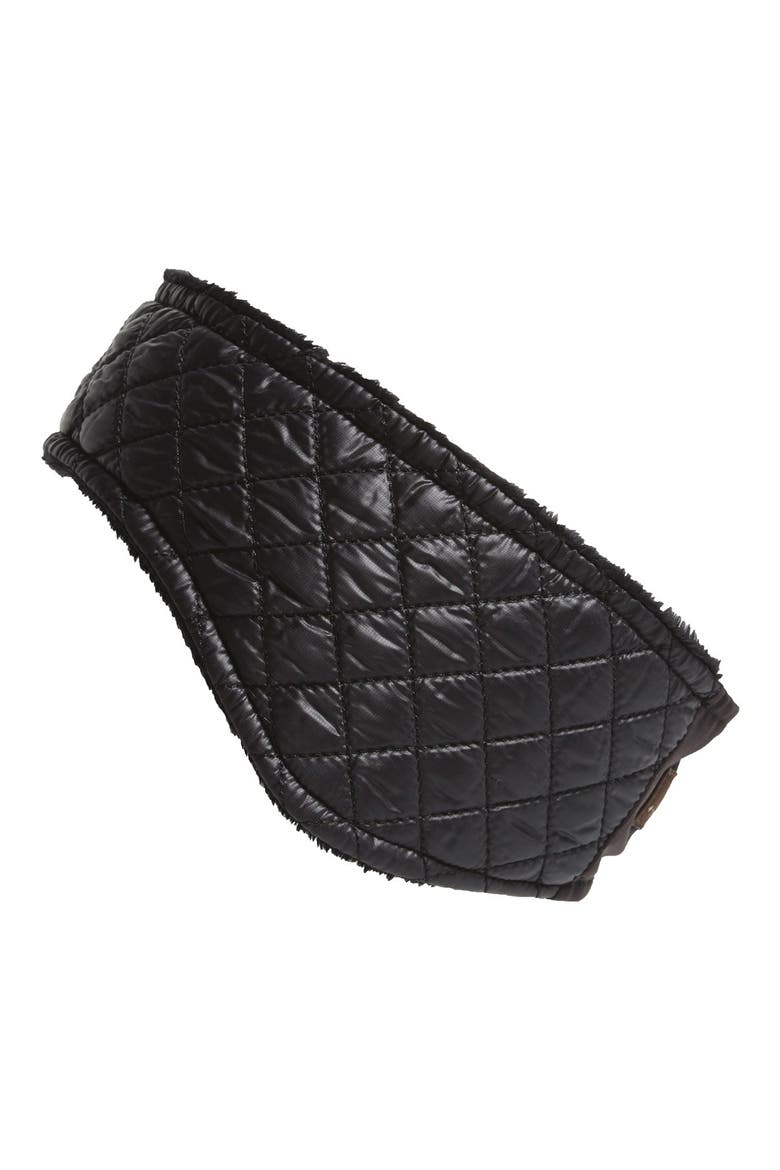 Australia Quilted Headband, Main, color, BLACK MULTI