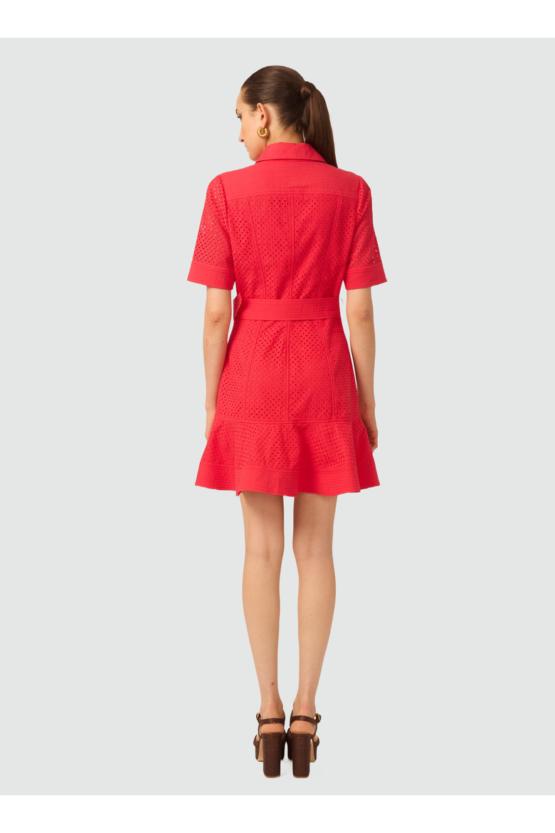 Payden Dress, Alternate, color, Red eyelet
