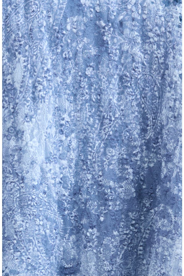 Kids' Asymmetric Lace Skirt, Alternate, color, BLUE VEIL PAISLEY PATCH