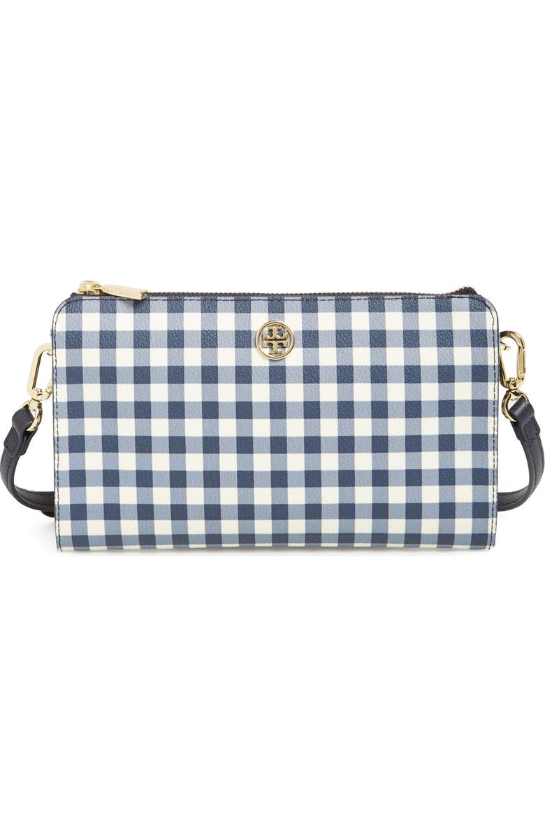 Tory Burch 'Robinson' Crossbody Wallet, Main, color,