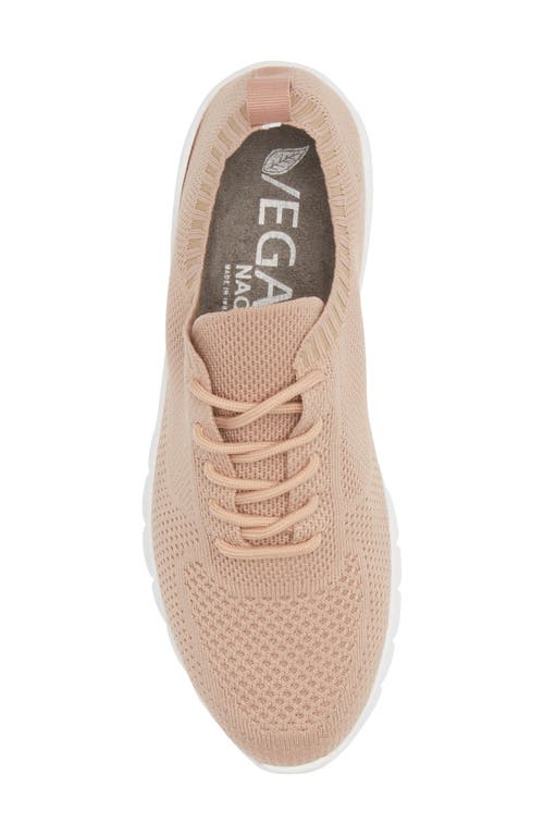 Naot Galaxy Sneaker In Light Pink Knit