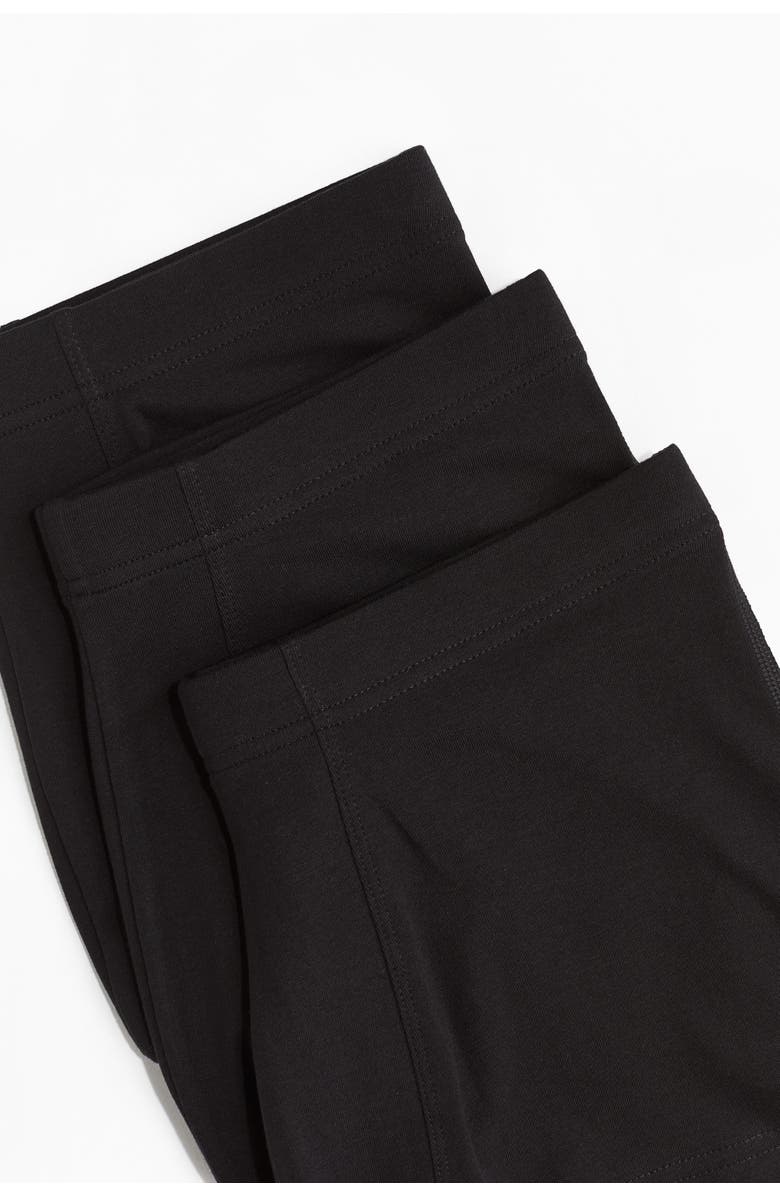 H&M 5-pack short cotton boxer shorts, Alternate, color, Black