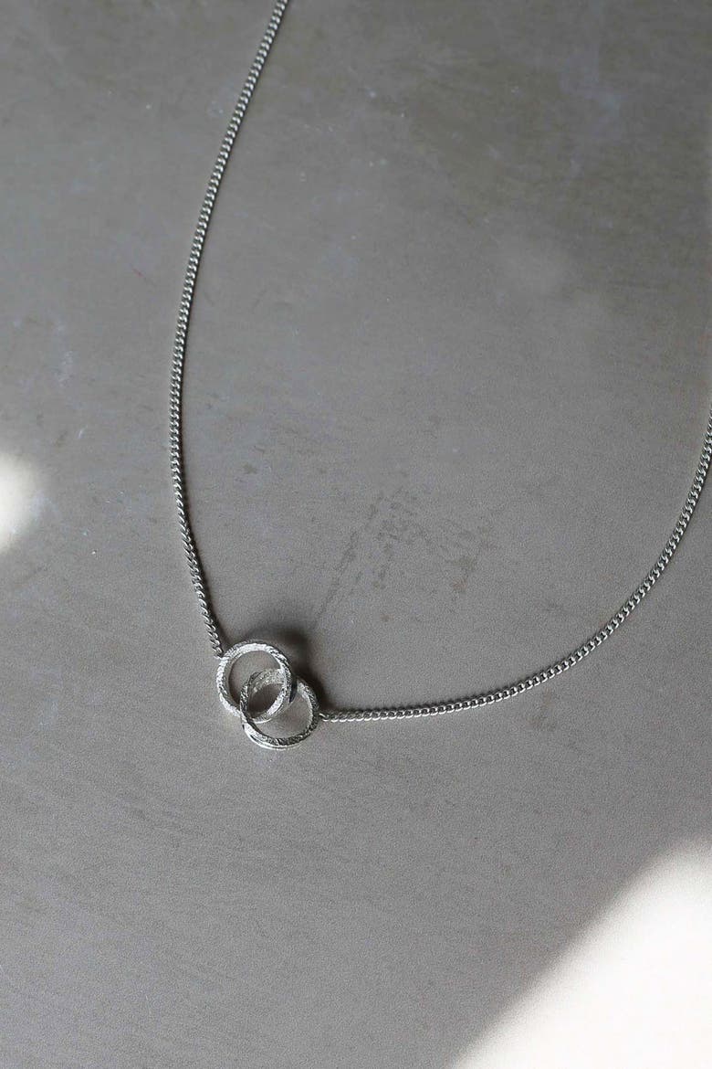 Coast Necklace, Alternate, color, Silver