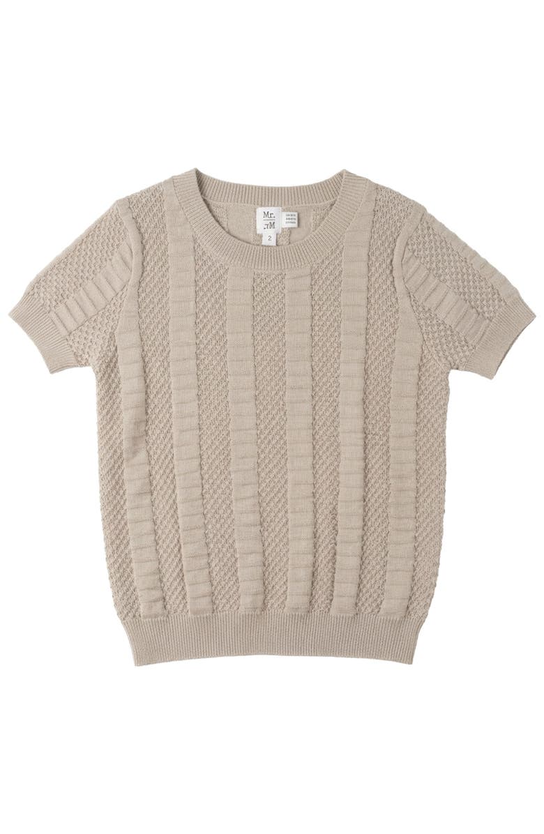 Mr. Mr. Textured Column Knit Pullover Sweater, Main, color, Sandstorm