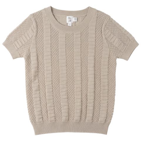 Textured Column Knit Pullover Sweater (Toddler, Little Kid & Big Kid)