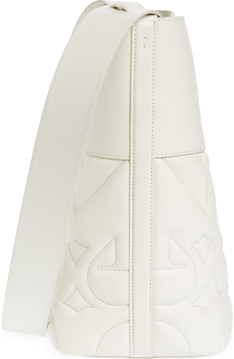 McQueen The Small Bow Leather Quilted Tote, Alternate, color,