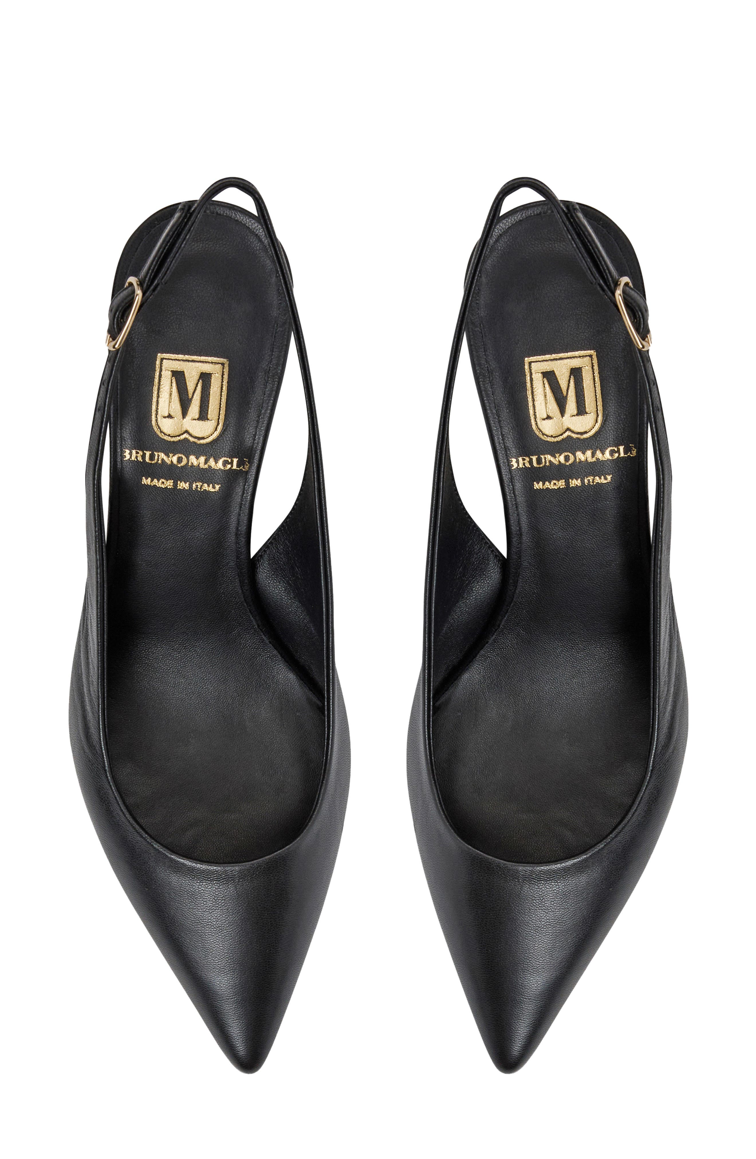 Bruno Magli Rima Slingback Pump, Alternate, color, Black