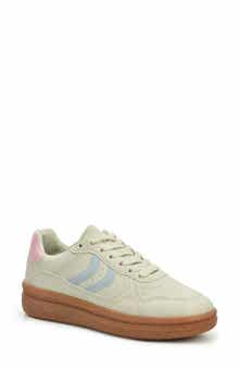 Nicole Miller Low Top Crepe Sole Sneaker