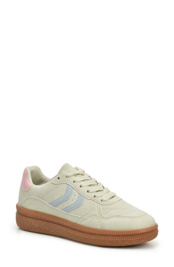 NICOLE MILLER NICOLE MILLER LOW TOP CREPE SOLE SNEAKER 