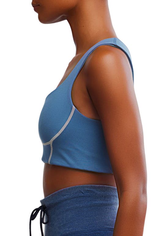 Shop Free People Fp Movement You're A Peach Sports Bra In Skyline