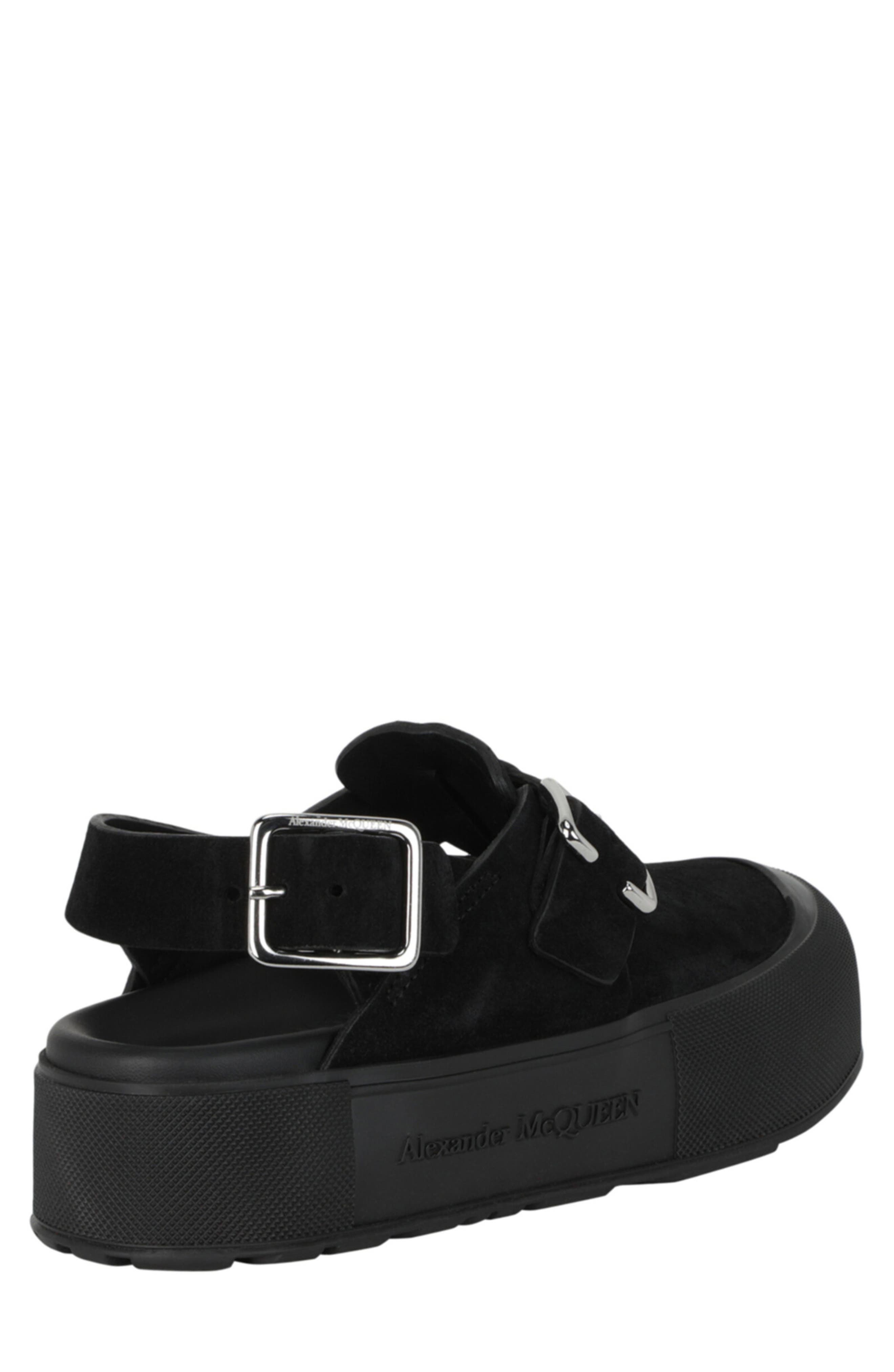 Alexander McQueen Puma Micmac Clog, Alternate, color, Black Silver