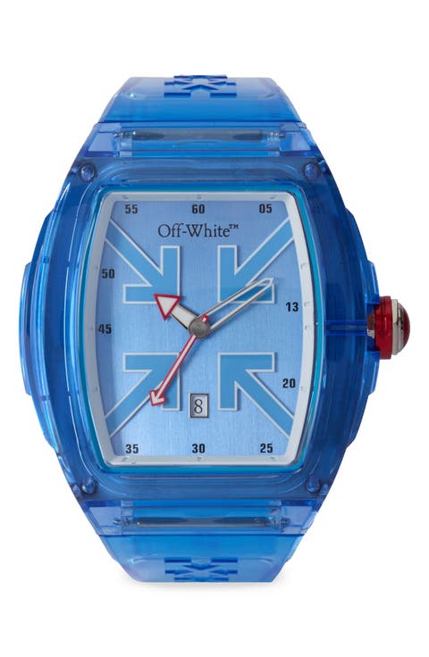 Beat Tonneau Synthetic Watch, 45mm x 51.5mm
