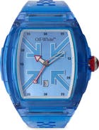 Off-White Beat Tonneau Synthetic Watch, 45mm x 51.5mm