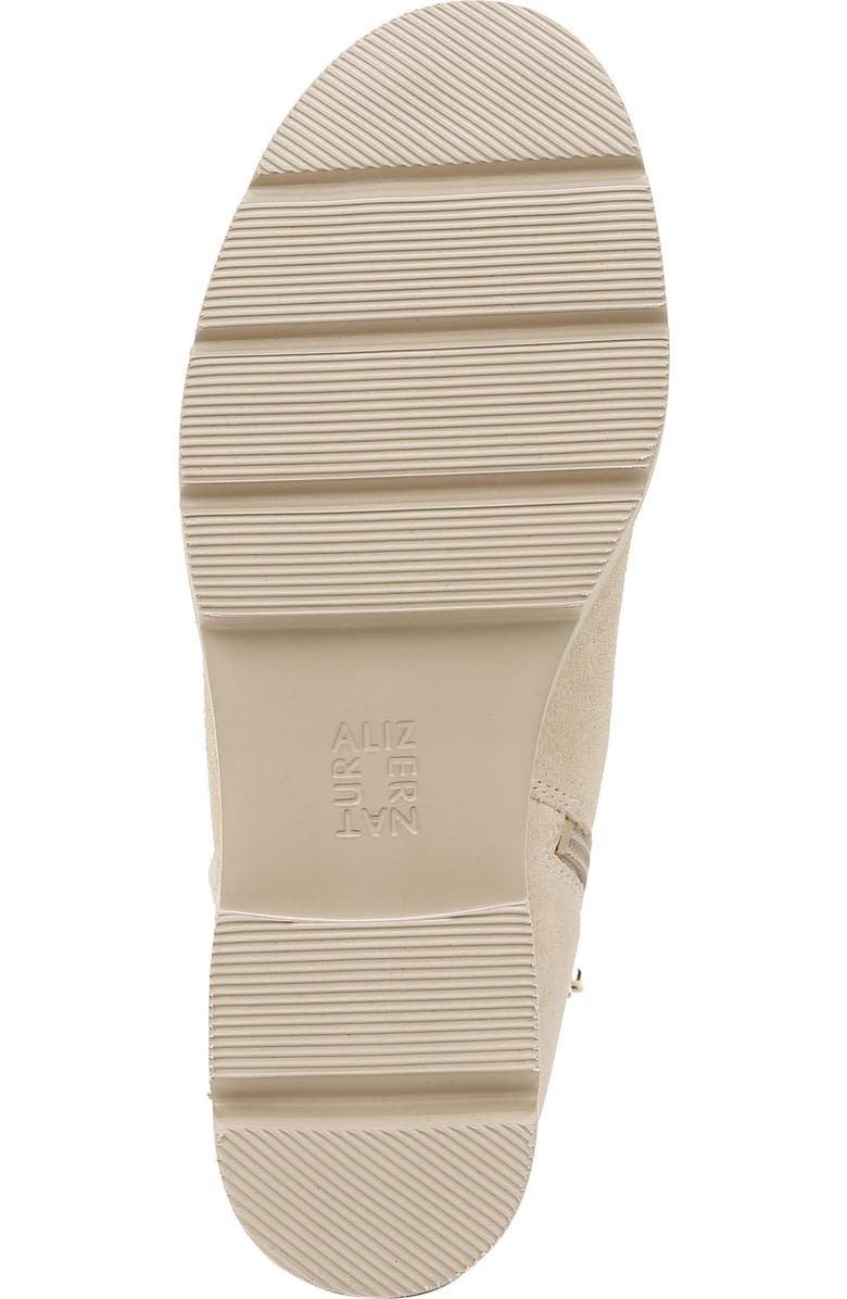 Naturalizer Darry Water Repellent Platform Bootie, Alternate, color, Porcelain Beige Suede