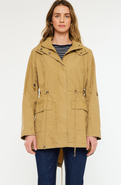 KanCan Tarsier Cotton Drawstring Utility Parka Jacket