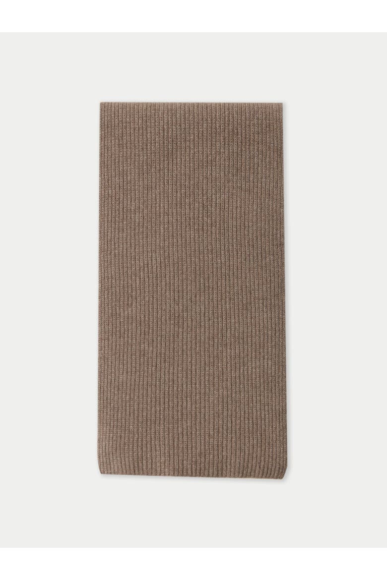Fisherman Knit Scarf, Main, color, taupe