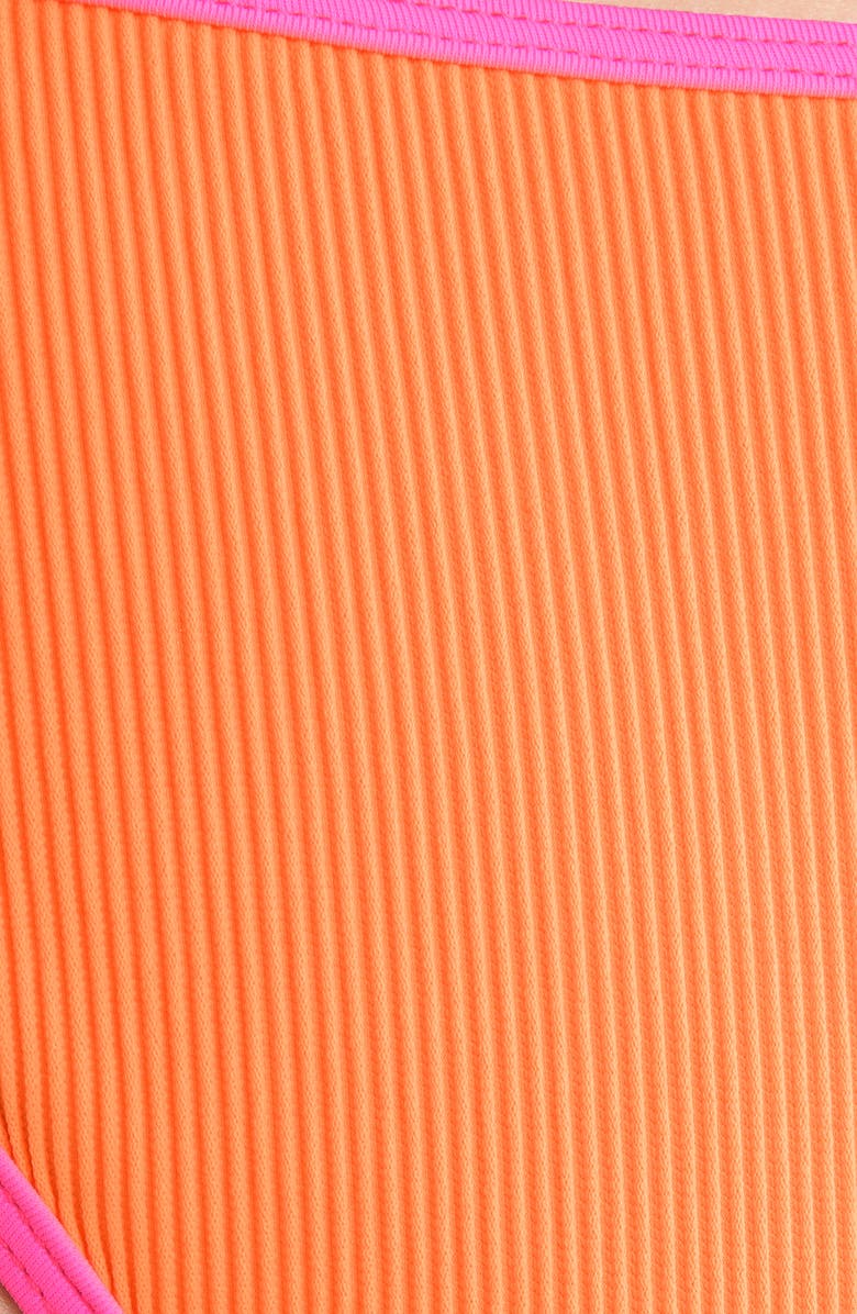 Kulani Kinis Modest Bind Bikini Bottoms, Alternate, color, Peach Pop