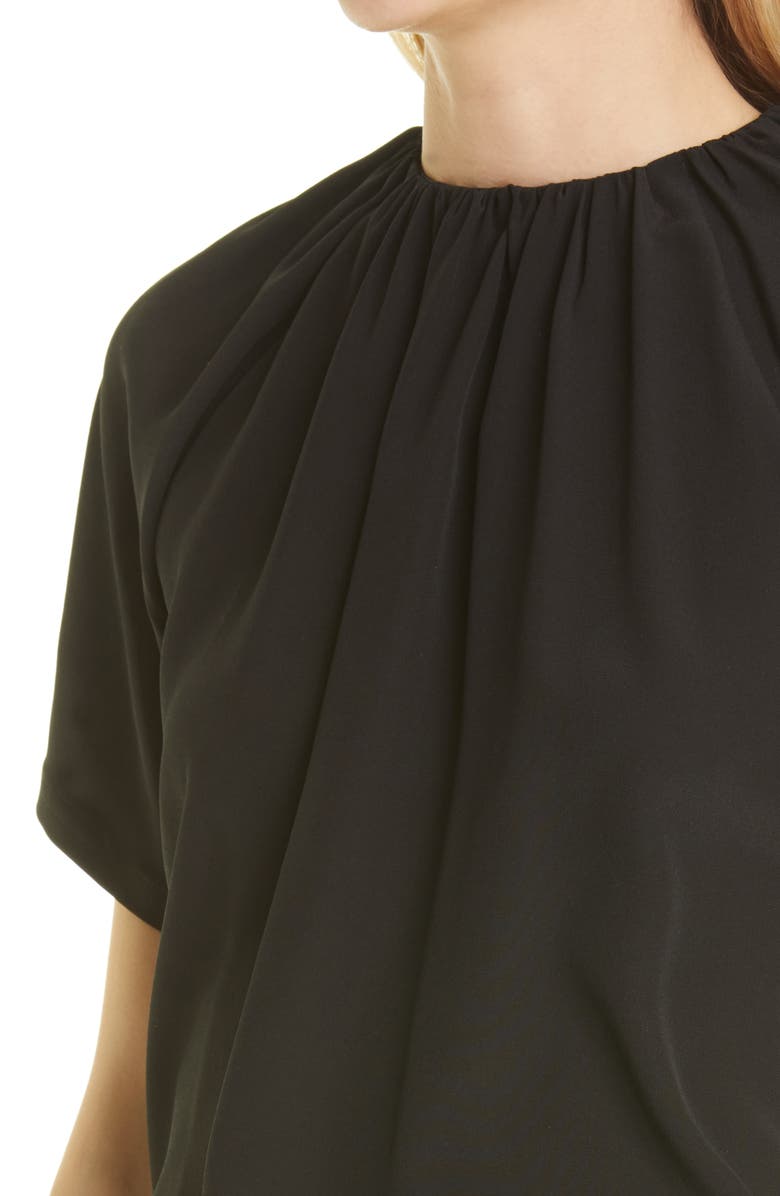 Max Mara Spezie Gathered Neck Jersey Top, Alternate, color, 